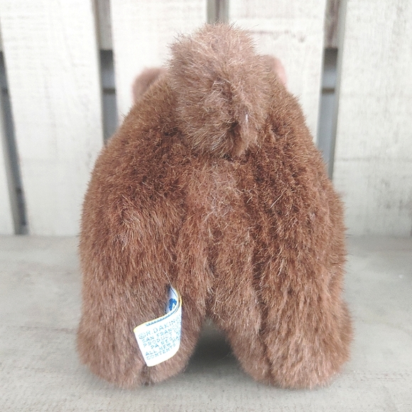 Vintage DAKIN 1983 Brown Plush Cub Stuffed Animal Grizzly Bear Soft Cuddly 12" - Picture 4 of 16